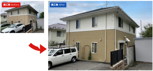 長野県上田市Ｍ様邸外壁塗装・屋根カバー工事