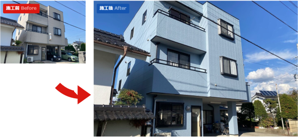 上田市Ｎ様邸外壁・屋根塗装工事