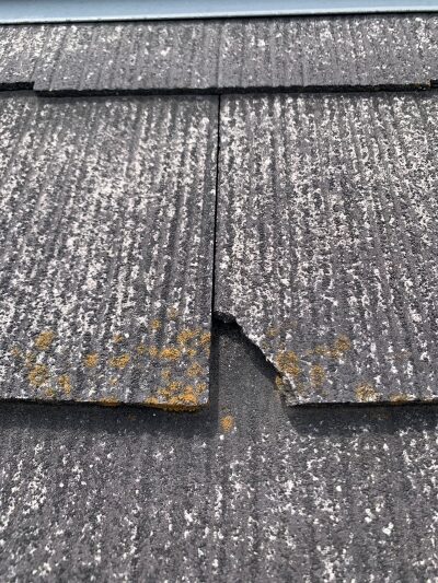 屋根材の欠け