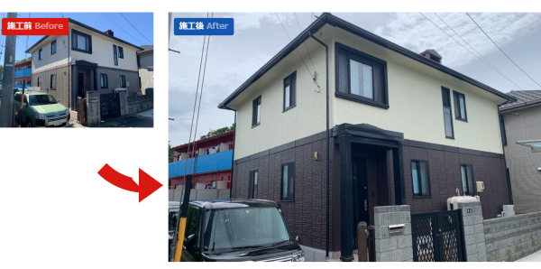 長野県上田市Ｍ様邸外壁塗装・屋根改修工事
