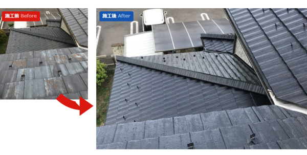 長野県上田市Ｎ様邸屋根塗装工事