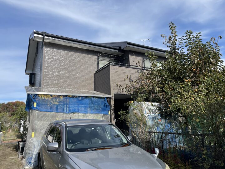長野県小諸市 Ｓ様邸 外壁・屋根塗装工事