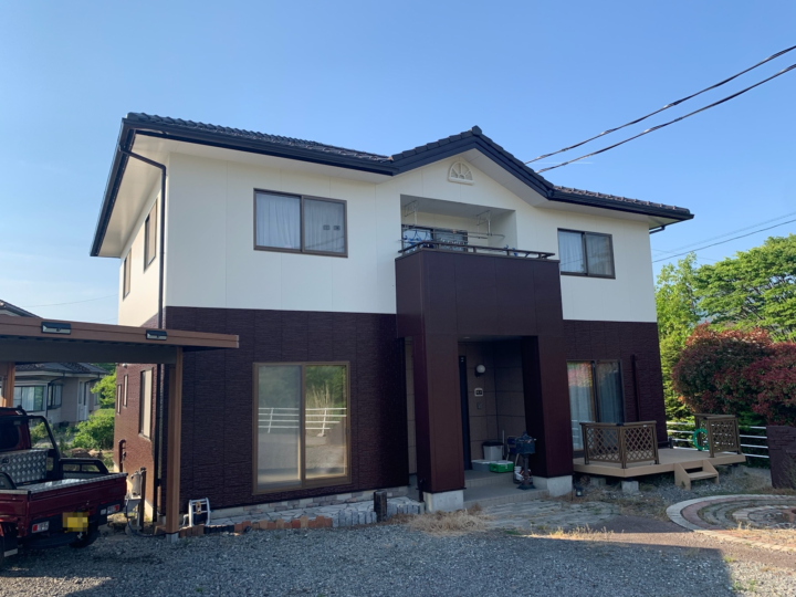 長野県東御市 Ｔ様邸 外壁・屋根塗装工事
