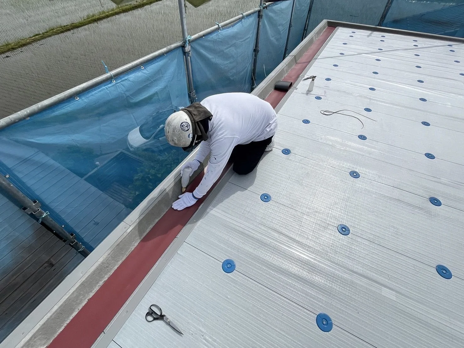 長野 雨漏り修繕工事 施工イメージ サンテクペイント