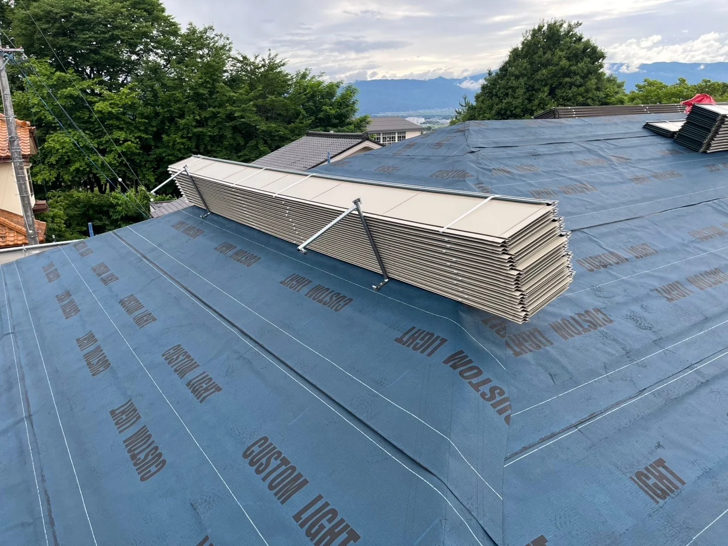 長野 板金工事 施工イメージ サンテクペイント